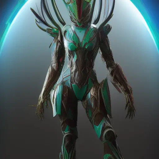 03593-441741157-titania waframe battle armor realistic, warframe tenno, photo anaglyph agtie, highly detailed, halo light, bokeh, vivid colors,.webp